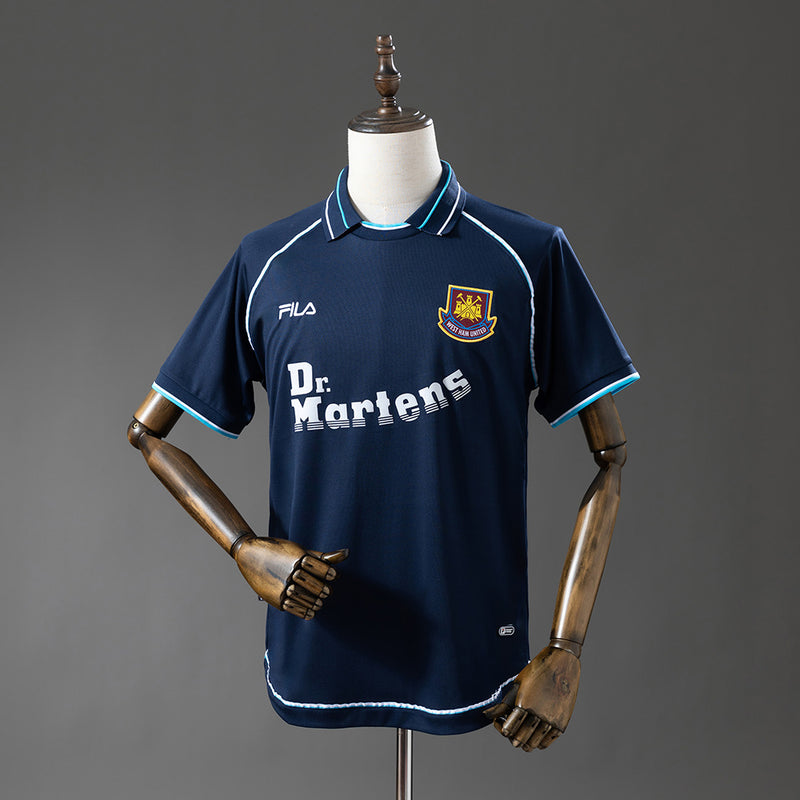 West Ham United Jersey 1999-01 Third Retro Football Kit