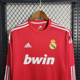 Retro Real Madrid Third Jersey 2011 2012 Football Kits Long Sleeve - PalmSportss