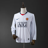 Man United Jersey 2008-09 Away Retro Kit Long Sleeves