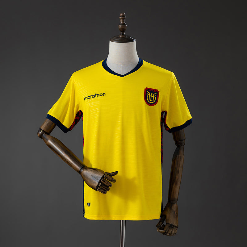 Ecuador Home Jersey 2026 World Cup Football Kit Soccer Shirt