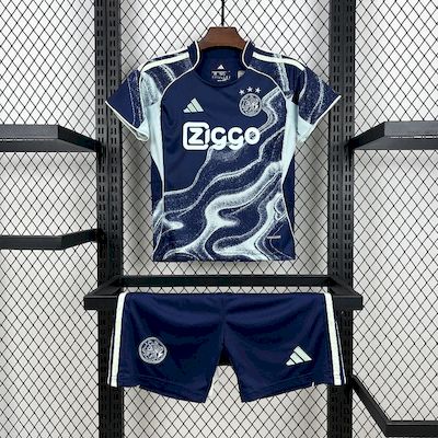 Kids Ajax Jersey 25/26 Away Football Kit Soccer Jersey