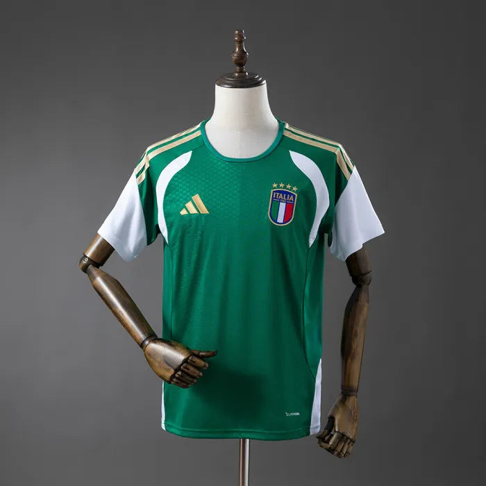 Italy Training Jersey 2026 World Cup Green Football Kit Soccer Jersey