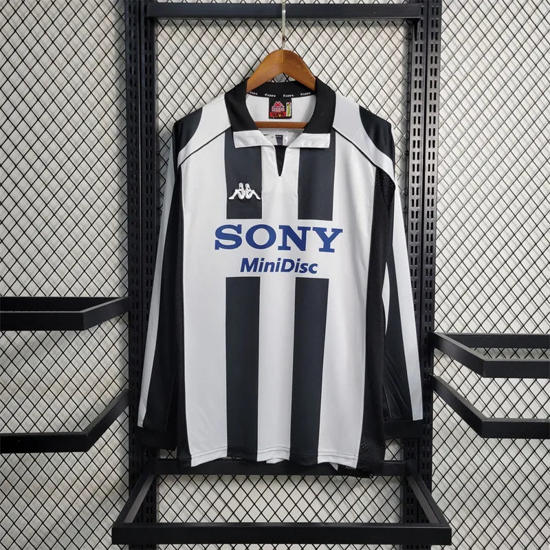 Juventus Jersey 97/98 Home Long Sleeve history retro Football Kits