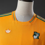 Ivory Coast Terrace Icons T-Shirt Orange 2026 Football Kit Soccer Shirt PalmSportss