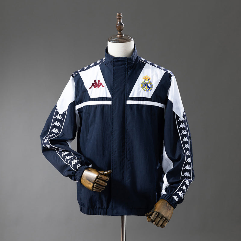 Real Madrid Windbreaker 2025/26 Royal Blue Football Kit