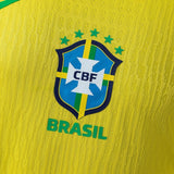 Player Version Brazil Home Jersey 2025 Football Kit Soccer Shirt
