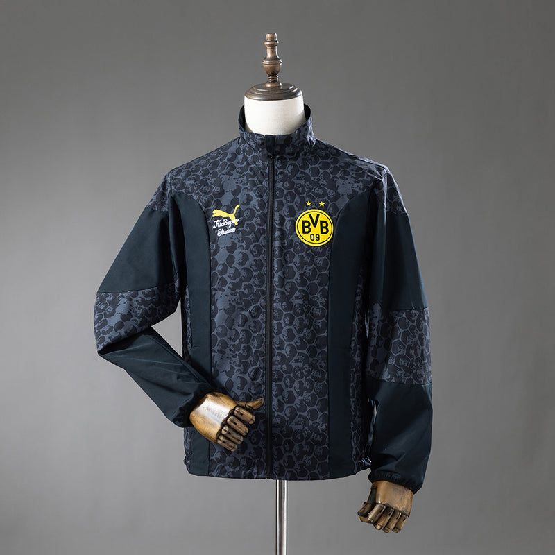 Dortmund Windbreaker 2025/26 Reversible Football Soccer Jacket