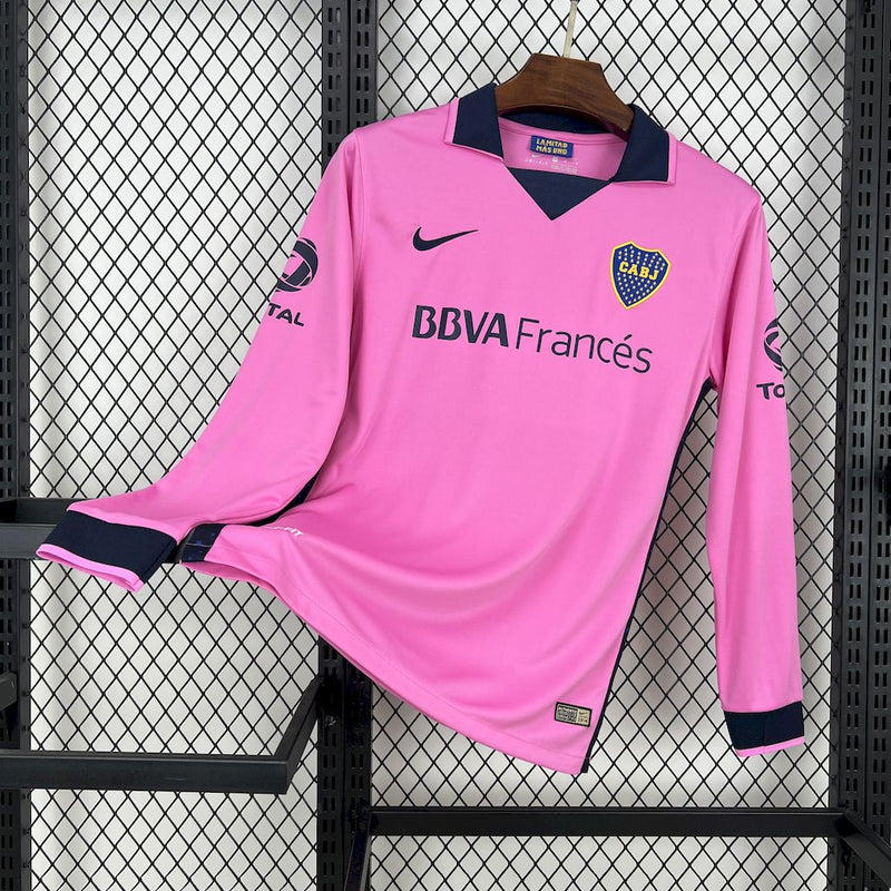 Retro Boca Juniors Jersey 2013-14 Away Long Sleeves Football Kit Soccer Jersey