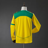 Brazil Jersey 2004 Home Retro Football Kit Long Sleeves Soccer Shirt PalmSportss