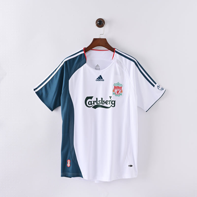 Retro Liverpool Jersey 2006-07 Away Football Kit Soccer Jersey