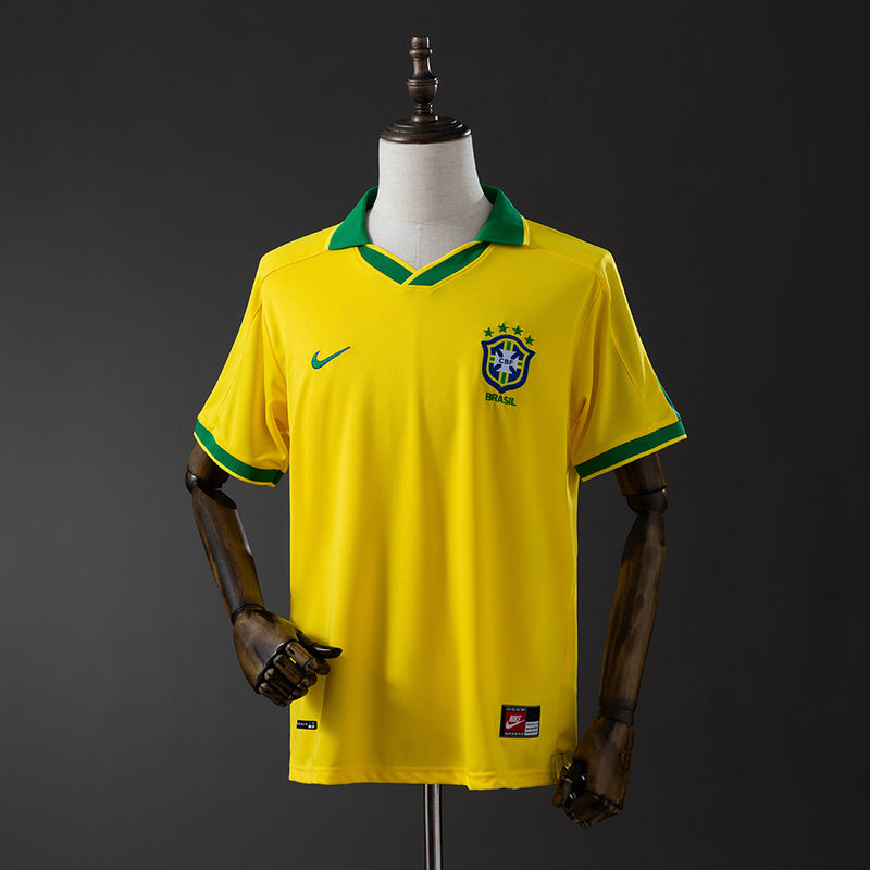 Brazil Jersey 1997 Home Retro Kit