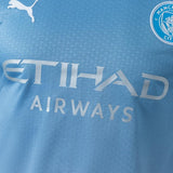 Player Version Manchester City Home Jersey 2026-2027 Long Sleeves Football Kit Soccer Shirt PalmSportss