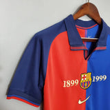 Barcelona Jersey Home kit 1999 Retro - PalmSportss