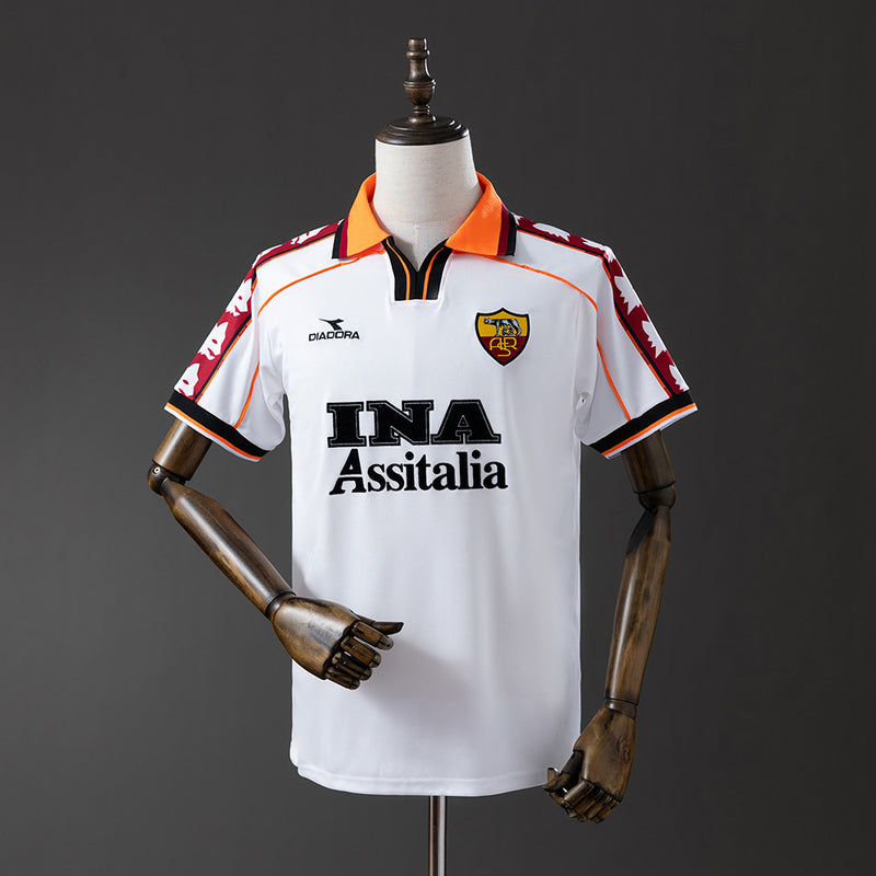 Rome Jersey 1998-99 Away Retro Football Kit