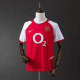 Arsenal Jersey 2002-04 Home Retro Football Kit