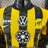Player Version Al-Ittihad Jeddah Jersey 25/26 Home Football Kit Soccer Jersey