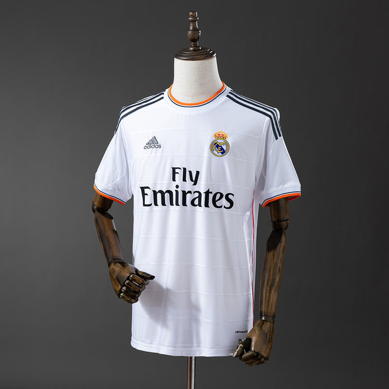 Real Madrid Jersey 2013-14 Home Retro Football Kit