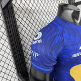 Player Version Pumas UNAM Jersey 25-26 Away Football Kit Blue Soccer Jersey