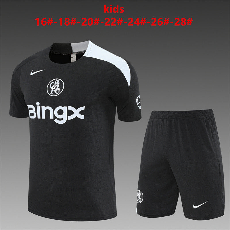 Kids Chelsea Training Tracksuits 25/26 Football Kit Soccer Jersey