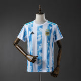Argentina Home Jersey 2021 Retro Football Kit Soccer Shirt