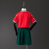 Kids Portugal Jersey 25/26 Home Football Kit