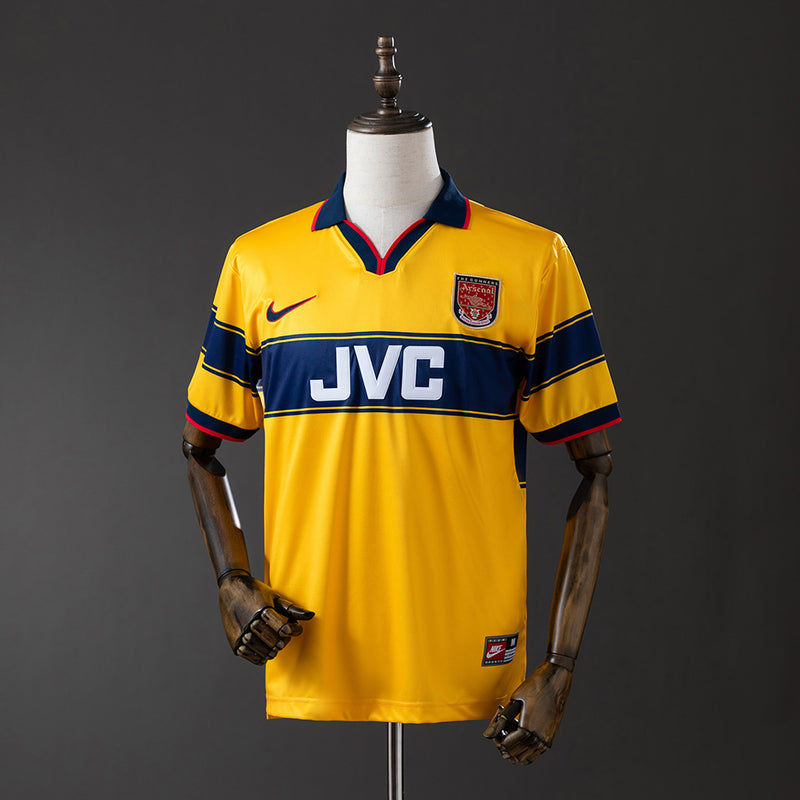 Arsenal Jersey 1997-99 Away Retro Football Kit