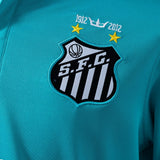 Santos Jersey 2012/13 Blue Retro Football Kit Long Sleeves