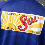 Club America Away Jersey 1997-1998 Retro Football Kit Long Sleeves Soccer Shirt