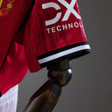 Kids Man United Jersey 25/26 Home Football Kit