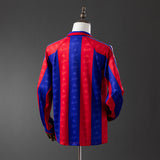 Barcelona Jersey 1996-97 Retro Home Football Kit Long Sleeves