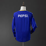 Boca Juniors Jersey 2003-04 Home Retro Football Kit Long Sleeves