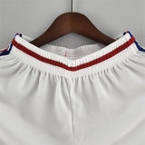 Retro France White Shorts 1998 Football Jersey