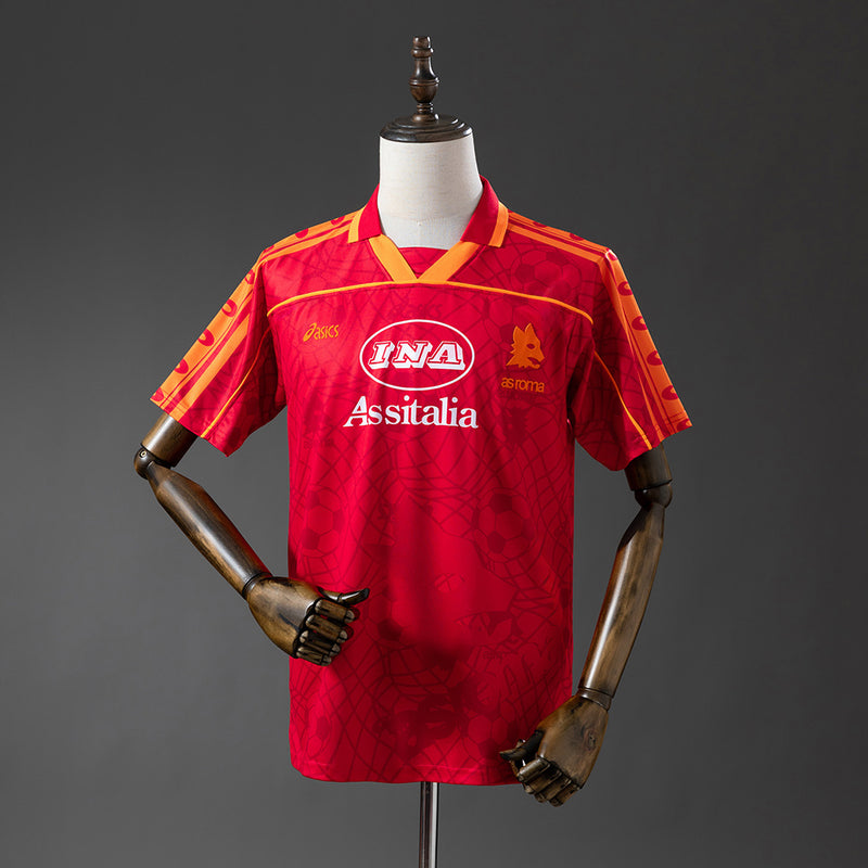 Rome Jersey 1995-96 Home Retro Football Kit