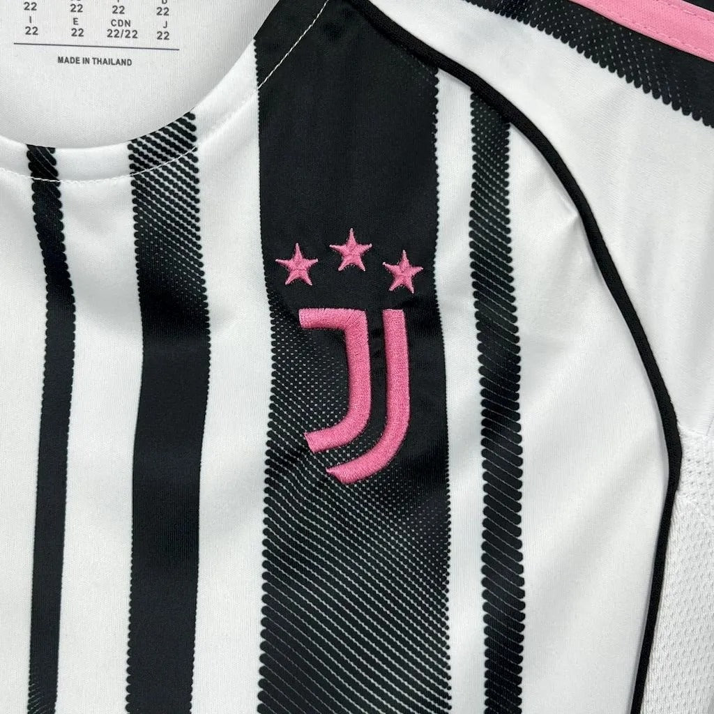 Kids Juventus Home Jersey 25/26 Football Kit Soccer Jersey