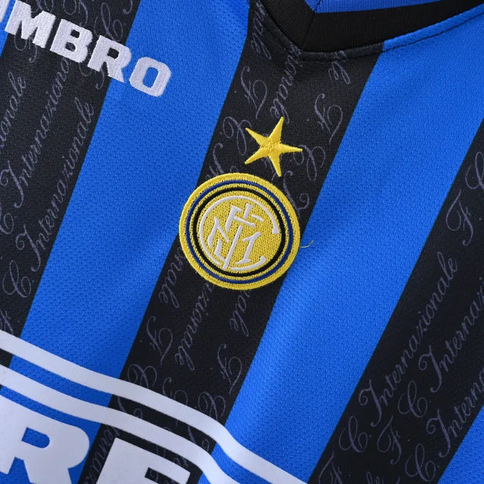 Inter Milan Retro Jersey 1997/98 Home Football Jersey Soccer Shirt