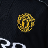 Man United Jersey 1998-99 Home Black Retro Football Kit