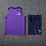 Corinthians Vest Set Training Tracksuits 25/26 Football Kit Soccer Jersey