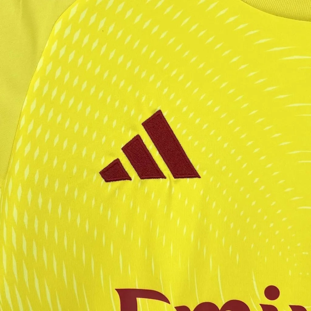 Arsenal Goalkeeper Jersey 25/26 Yellow Football Kit Soccer Jersey