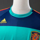 Spain Jersey 2010 Goalkeeper Retro Football Kit
