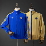 Real Madrid Windbreaker 2025/26 Reversible Football Soccer Jacket