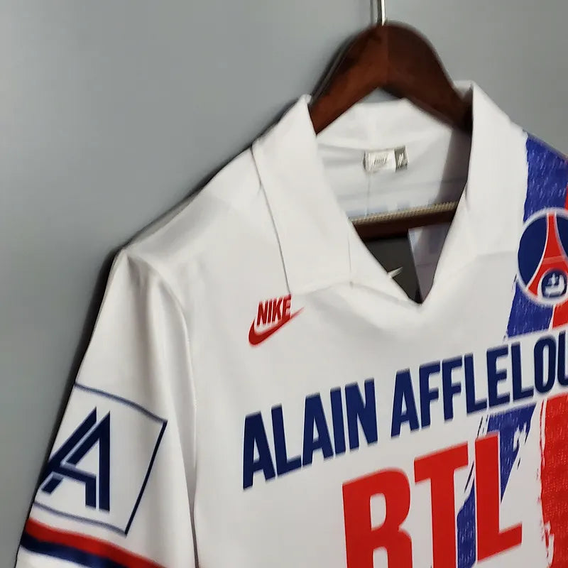 Paris Saint-Germain Retro Jersey 1990/91 Home Football Jersey Soccer Shirt