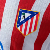 Atletico Madrid Jersey 25/26 Home Long Sleeves Football Kit Player Version - PalmSportss