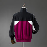 PSG Windbreaker 2025/26 Black & Psychedelic Purple Football Soccer Jacket