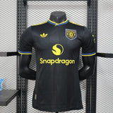 Player Version Manchester United Jersey 25/26 Third Football Kit Soccer Jersey - PalmSportss