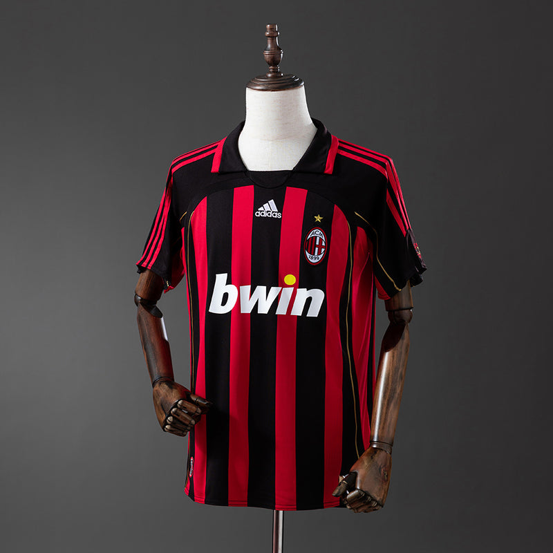 AC Milan Jersey 2006/07 Home Retro Football Kit