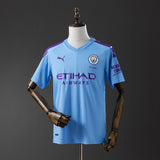 Manchester City Jersey 2019-20 Home Retro Football Kit