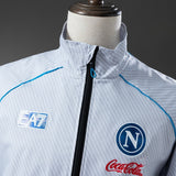 Napoli Windbreaker 2025/26 White Football Jacket
