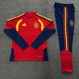 Kids Spain Training Tracksuits 2026 Football Kit Soccer Jersey
