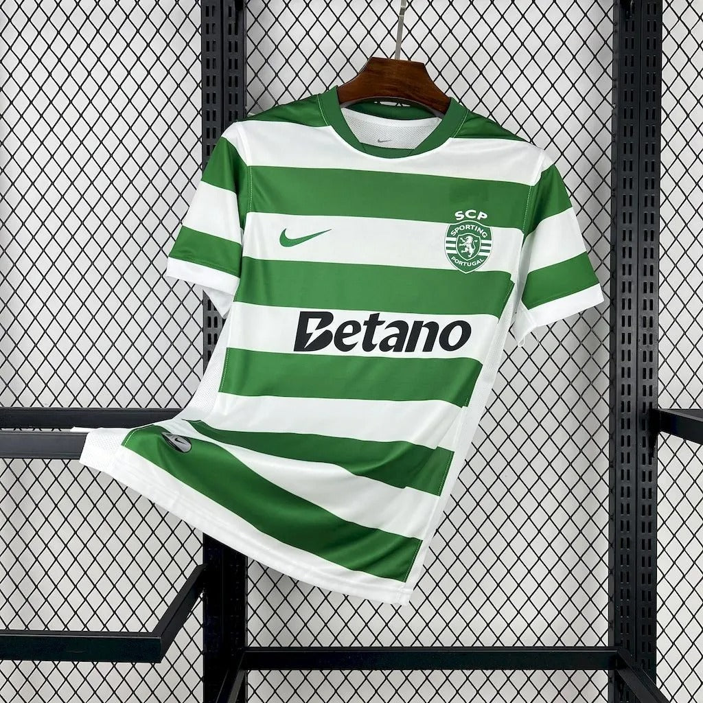 Sporting CP Jersey 25/26 Home Football Kit Soccer Jersey