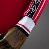 Man United Jersey1998-99 Home Retro Football Kit Long Sleeves